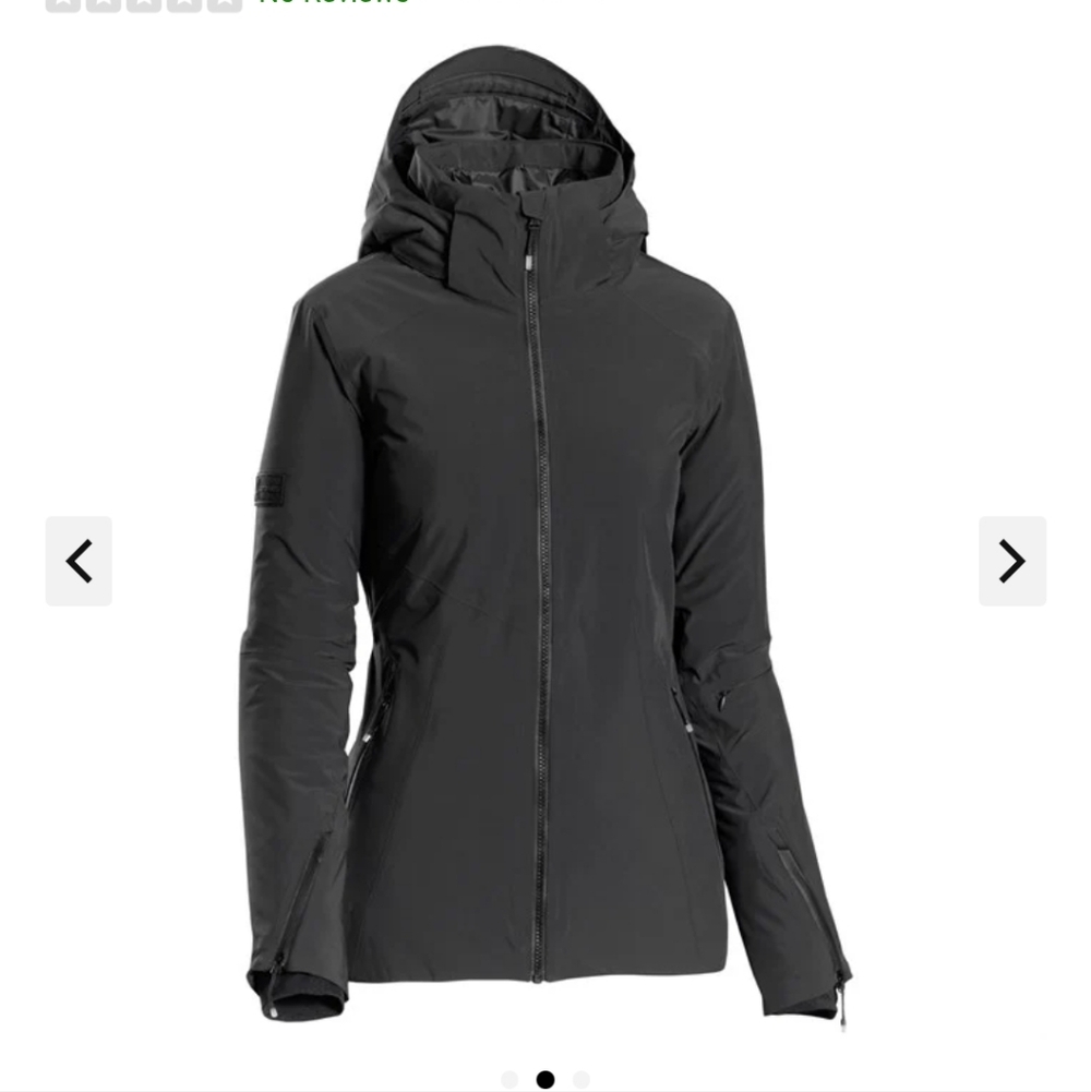 Women's Black Atomic Snowcloud Ski Jacket 2.0, Medium